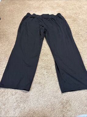 Lands End Black PullOn Pants Size 3x Plus
